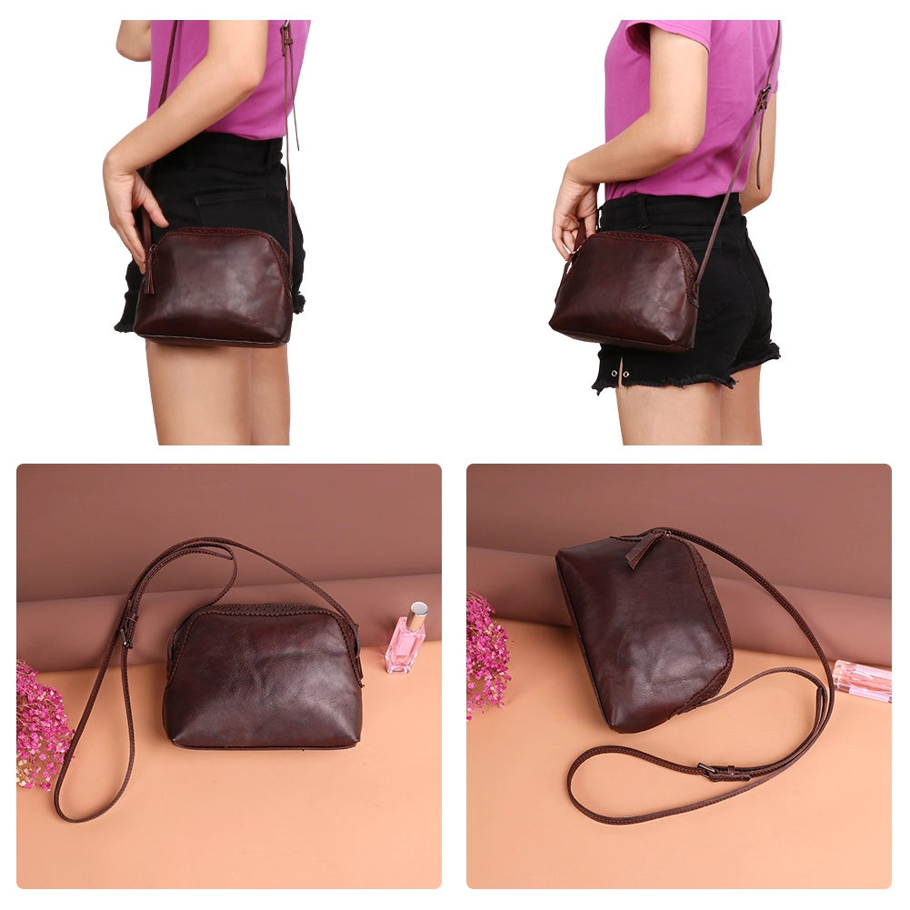 Genuine Leather Handbag Women Shoulder Bag Lady Crossbody Bag