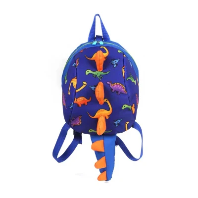 Nova venda imperdível nova moda fofa mochila infantil personalizada mochila escolar infantil dos desenhos animados mochila de tecido oxford crianças escola azul escuro mini mochilas