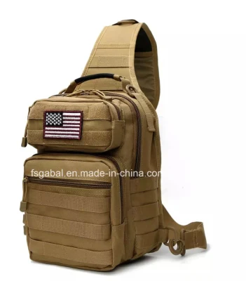 Camuflagem Lazer Mochila de Ombro Único Bolsa Esportiva de Peitoral