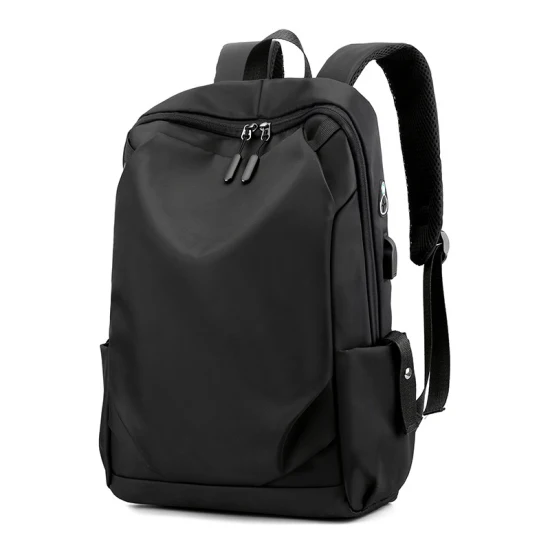 Atacado Logo Moda Moda Masculina e Feminina Mochilas Escolares Simples Tecido Oxford Mochila para Computador Mochila para Estudantes de Grande Capacidade