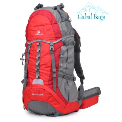 Mochila 55L Nylon Fashion'Outdoor para Acampar Caminhadas Viagens Esportes