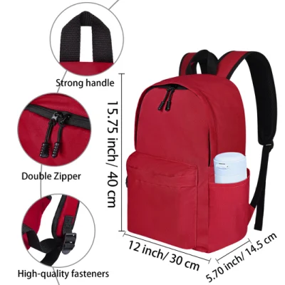 Outra mochila escolar unissex personalizada com preço de design chinês e alta qualidade